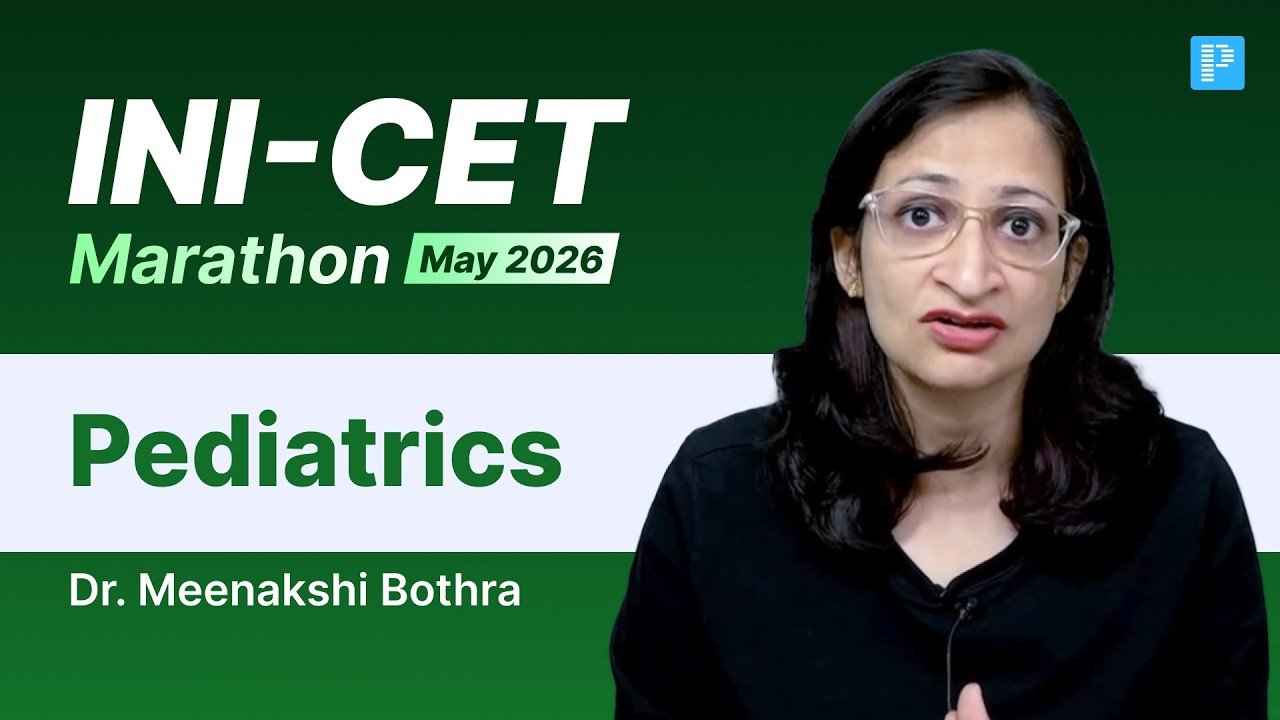 Pediatrics Questions For INI-CET